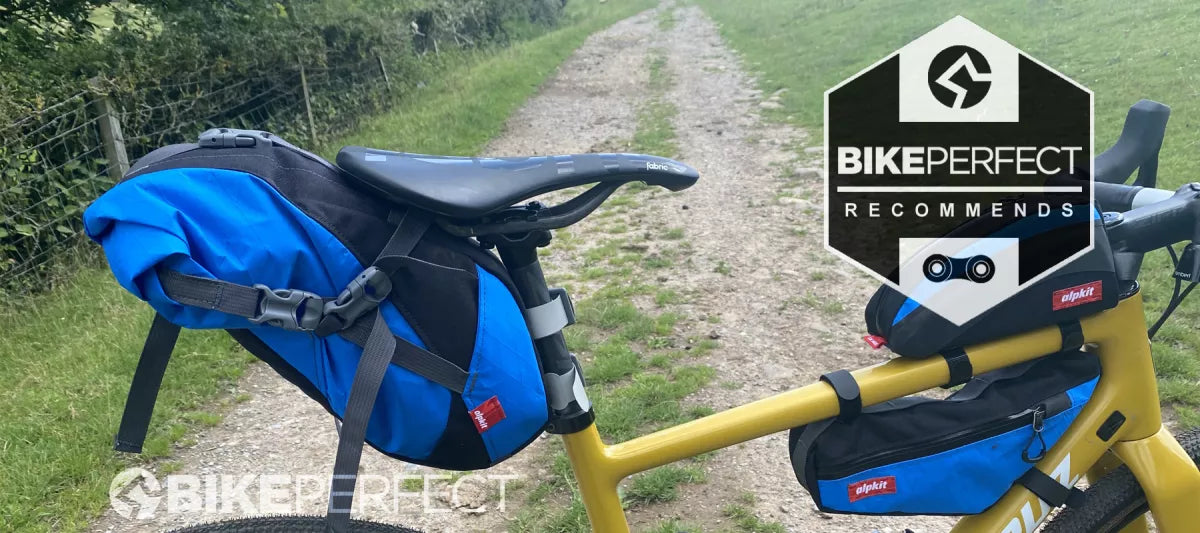 Bike Perfect Alpkit bikepacking bags review Fuel Pod Bilbie and Koala put to the test Alpkit