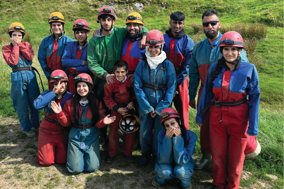 Caving supported by the Alpkit Foundation