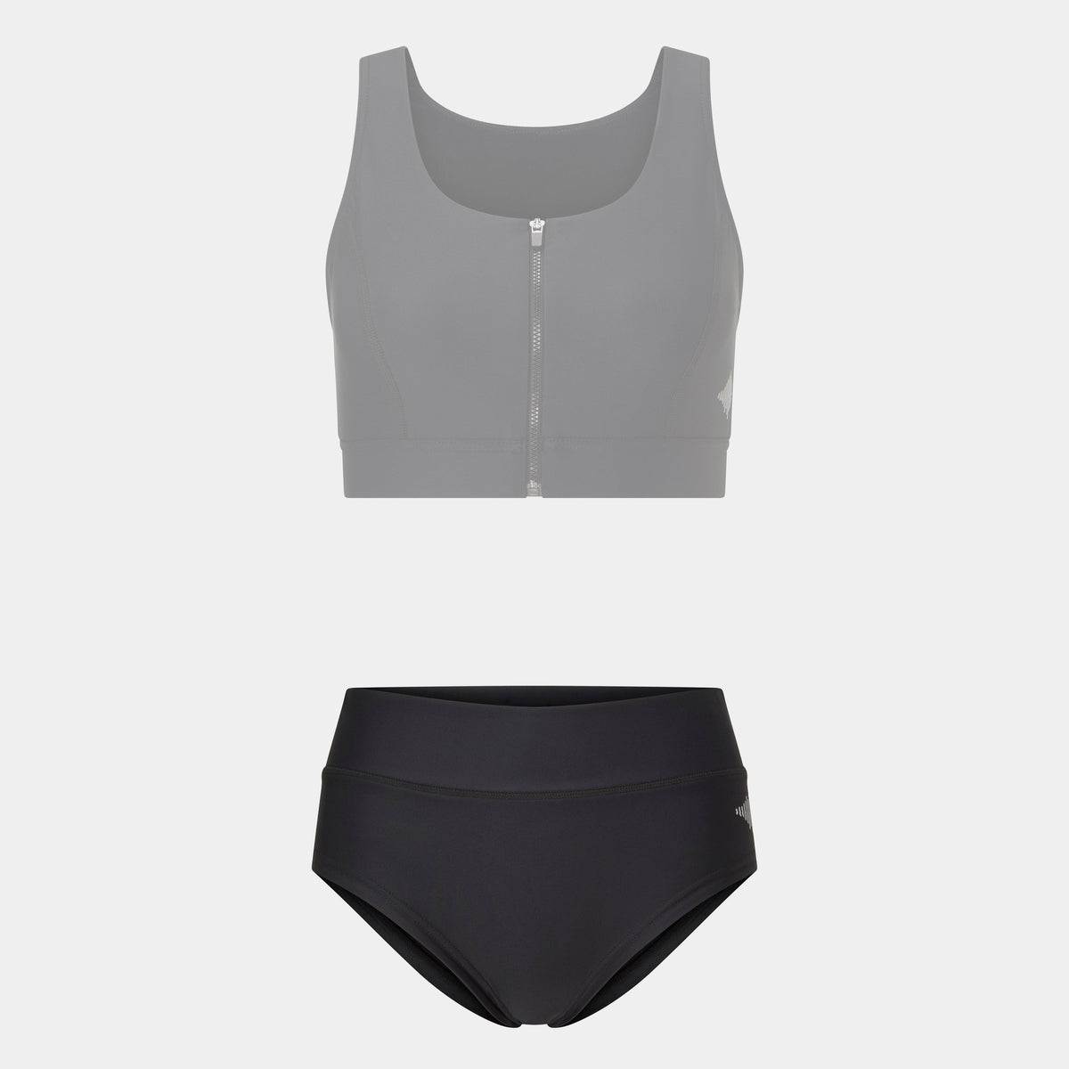Baltic two-piece swimsuit set in Black