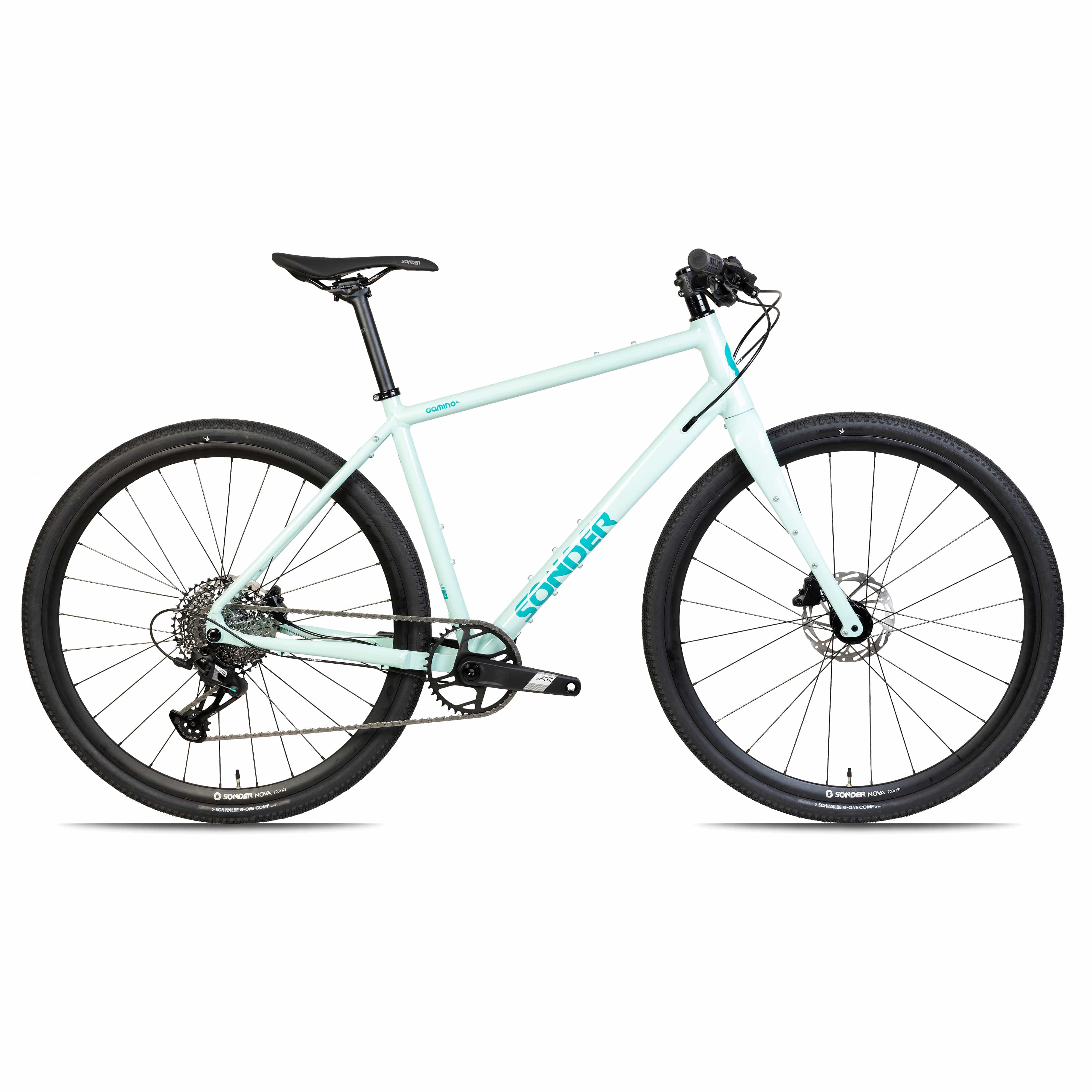 straight handlebar gravel bike Sonder Camino Al Apex1 Flat Bar