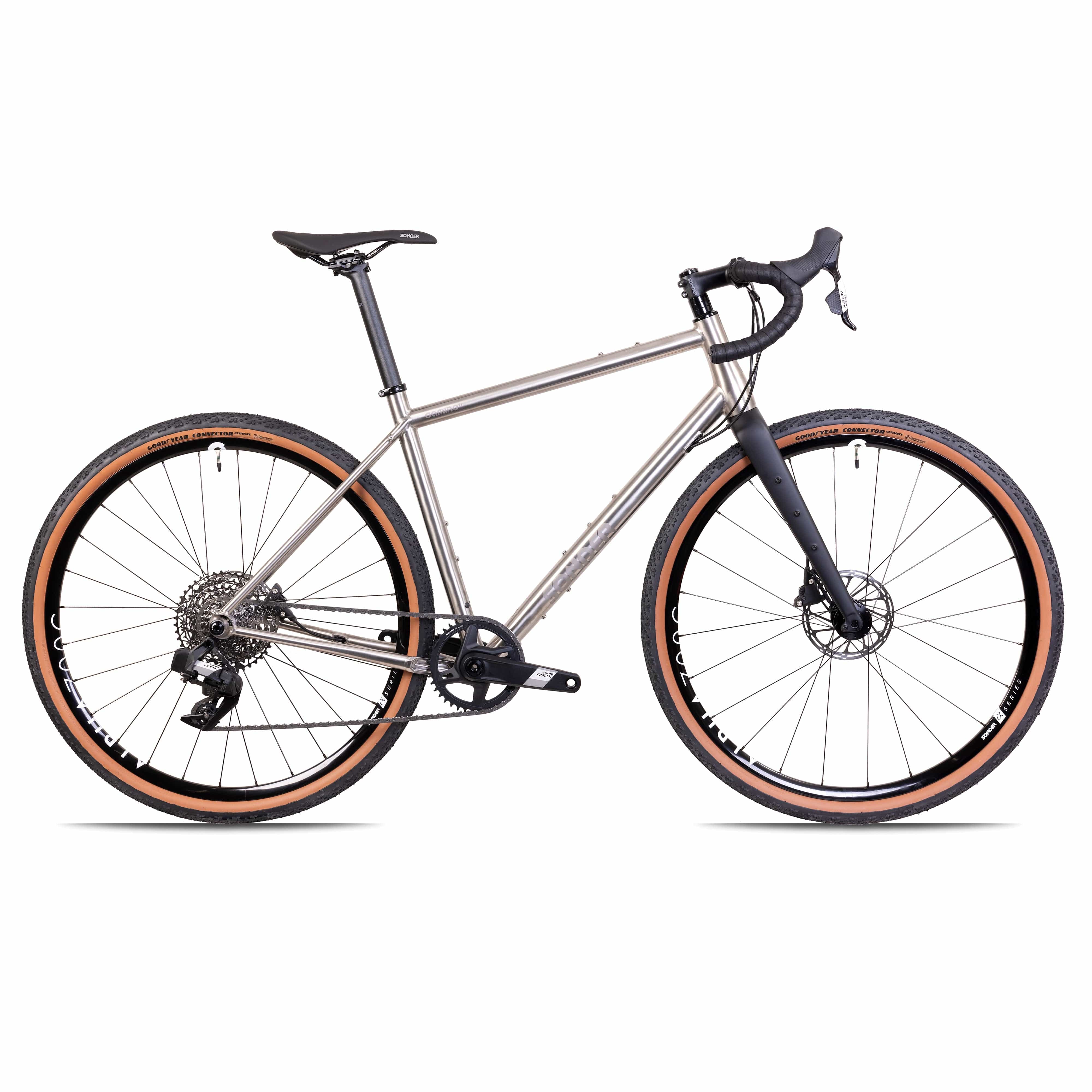 sram apex 1 gravel bike Sonder Camino Ti Apex1 AXS XPLR Farbe:Lager Yellow clearing recesses for the Rennradhelm Herren Test und YMM_2017_Dodge_Challenger_All