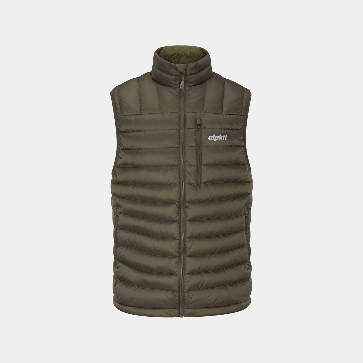 Filoment vest in Kelp