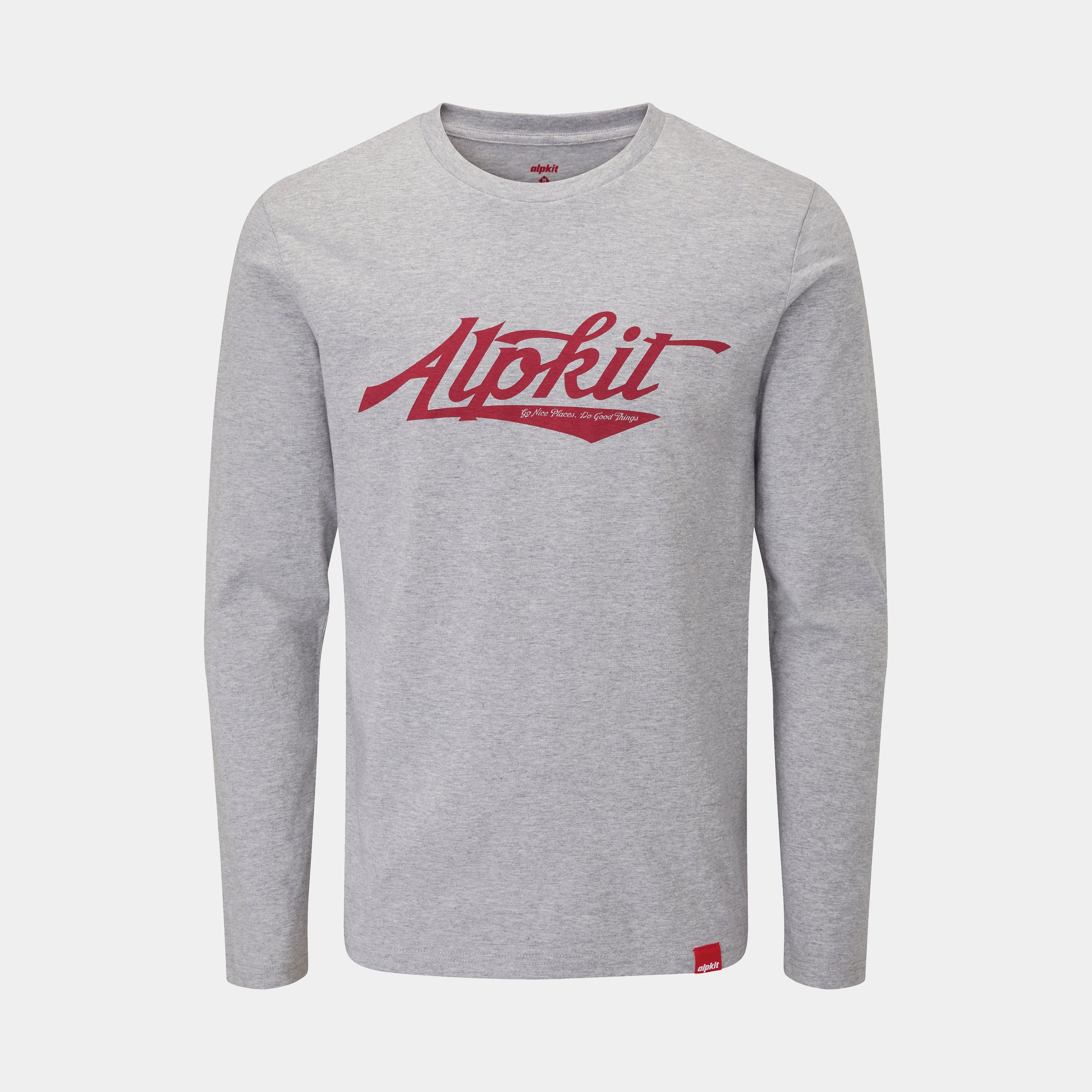 swoosh long sleeve polo