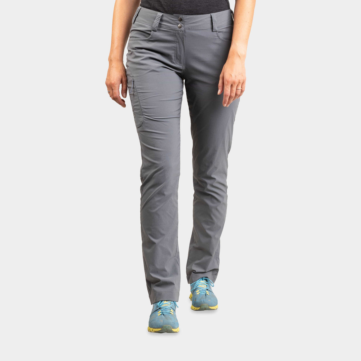 alpkit womens teleki pants in steel