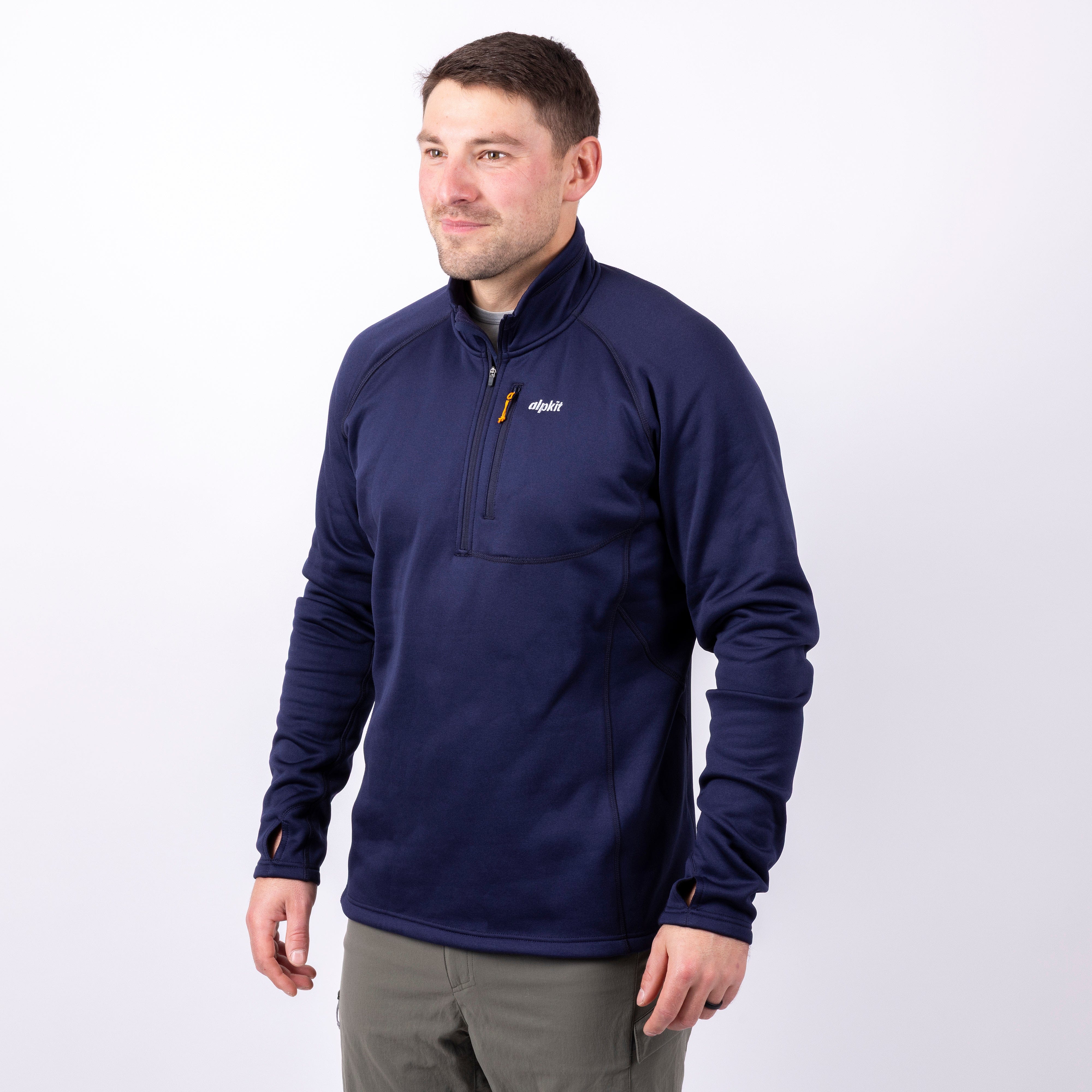 Yakutian Mens Half-Zip Fleece Midlayer