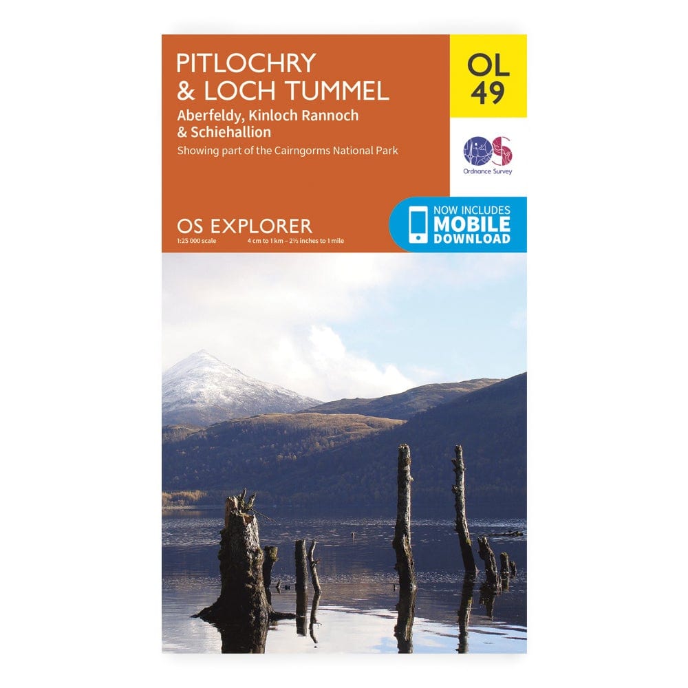 OS Explorer / Pitlochry & Loch Tummel