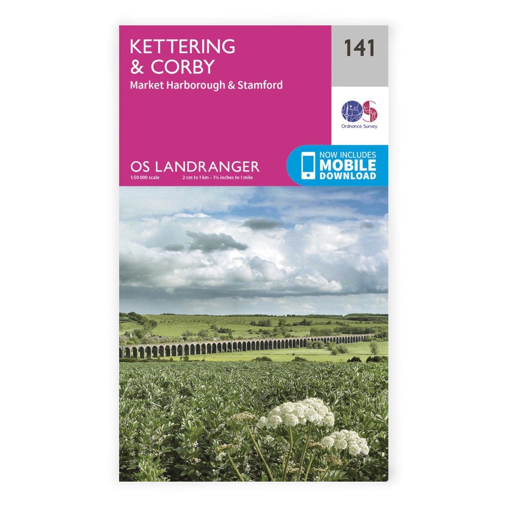 OS Landranger / Kettering & Corby