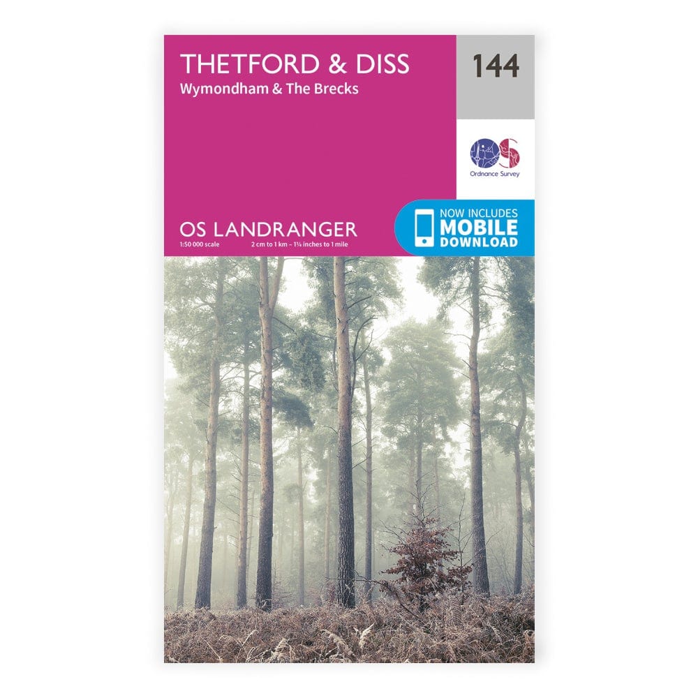 OS Landranger / Thetford & Breckland