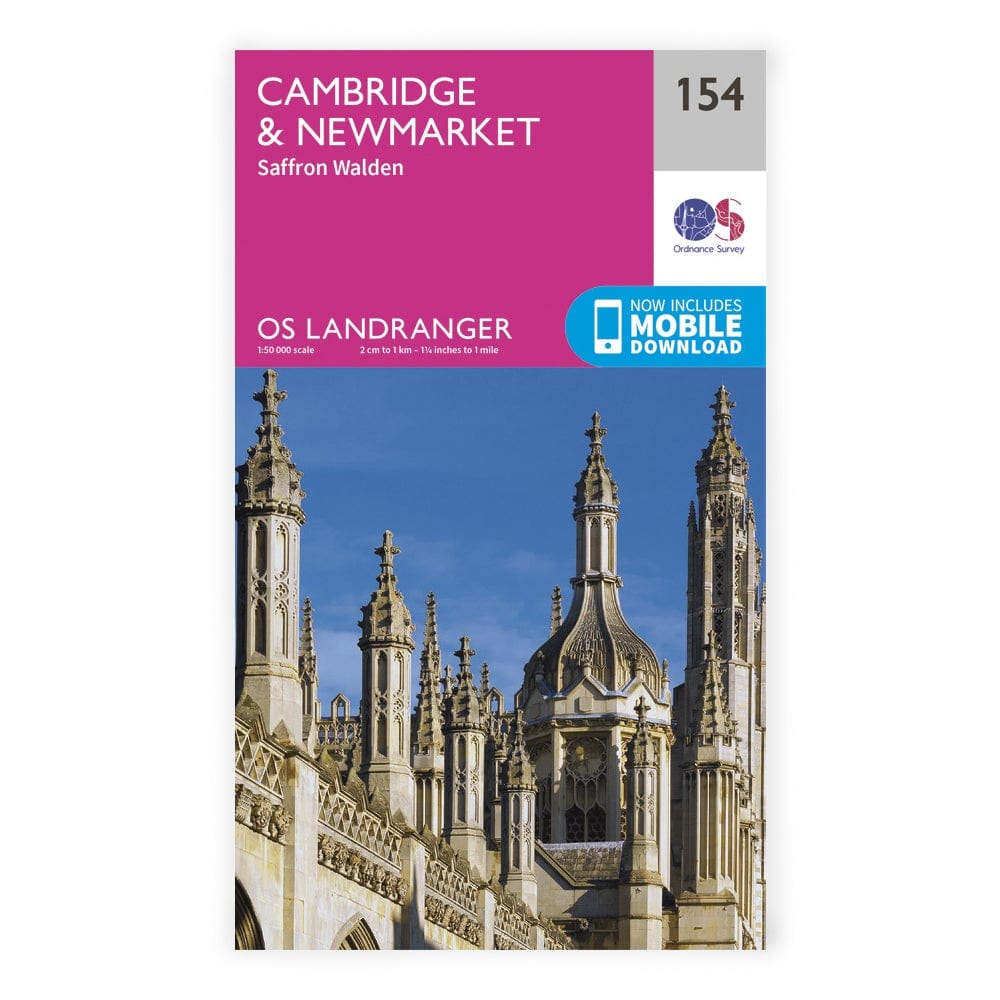 OS Landranger / Cambridge & Newmarket