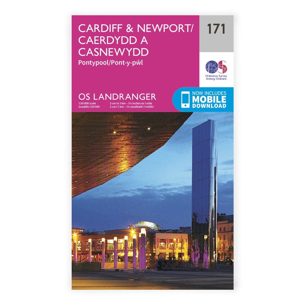 OS Landranger / Cardiff & Newport