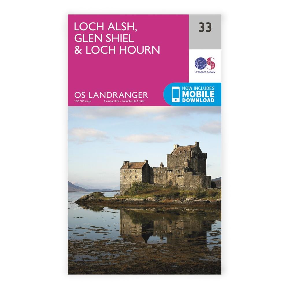 OS Landranger / Loch Alsh & Glen Sheil