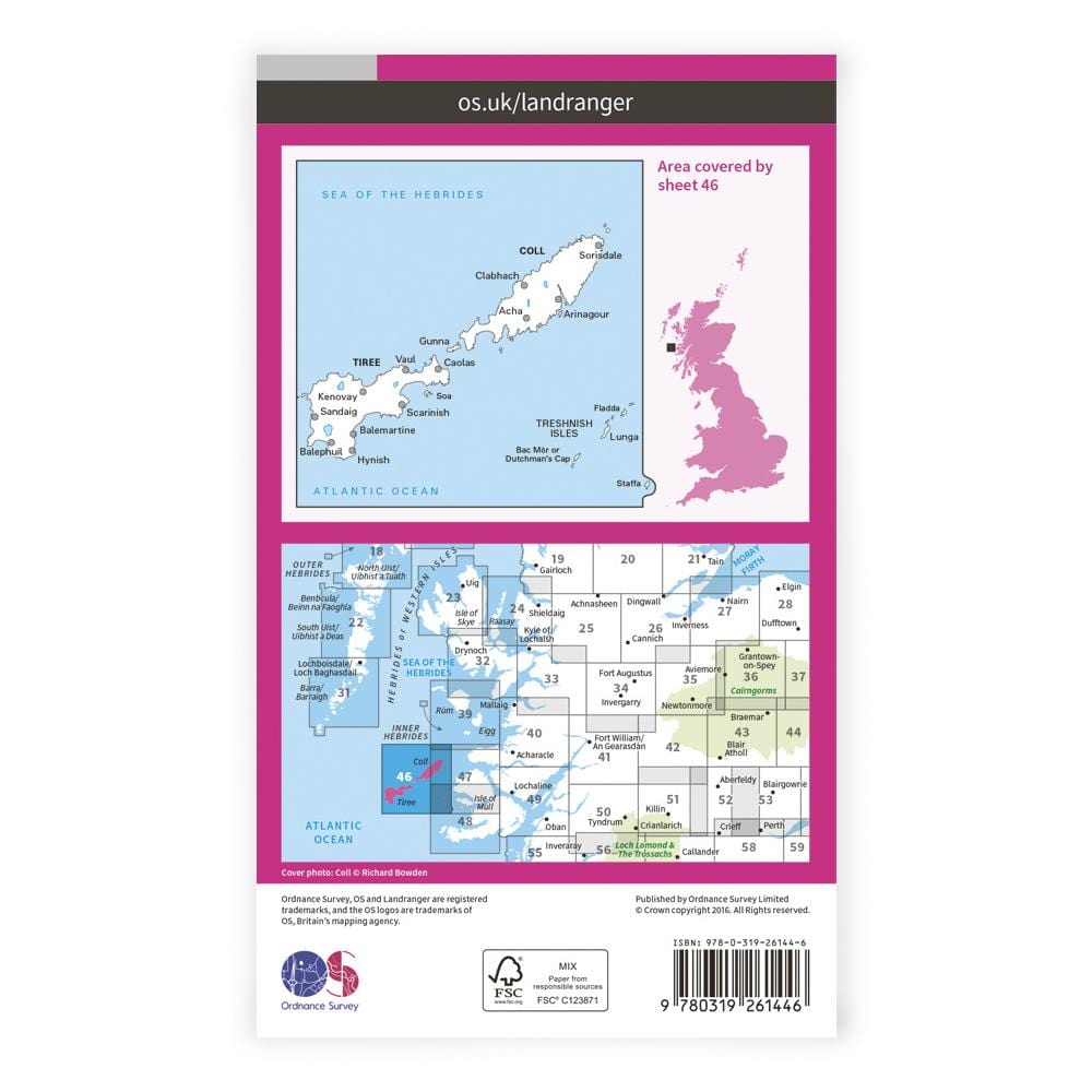 OS Landranger / Coll & Tiree