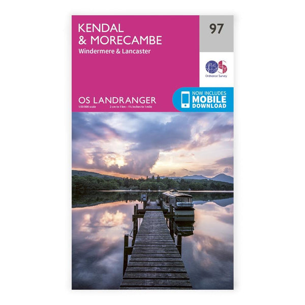 OS Landranger 97 Kendal and Morecambe