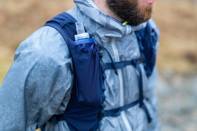 alpkit swiglet soft flask running bottle - action
