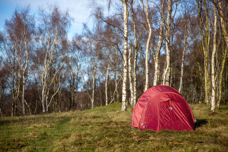 viso 2 tunnel tent - action - closed