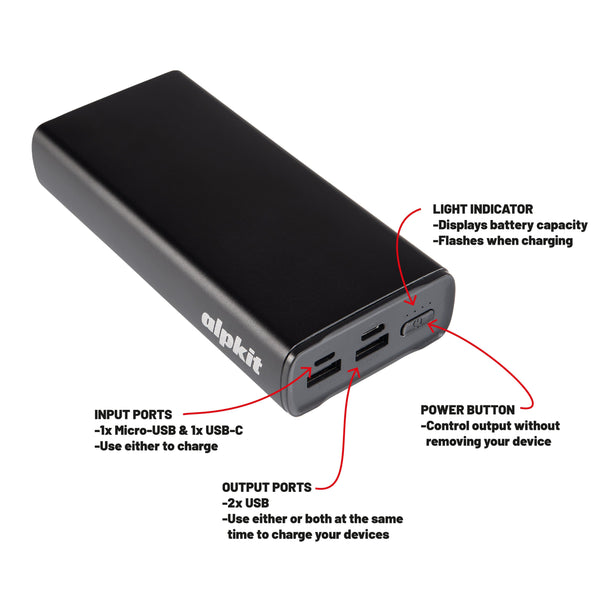 Juice Holder 20 000mAh power bank