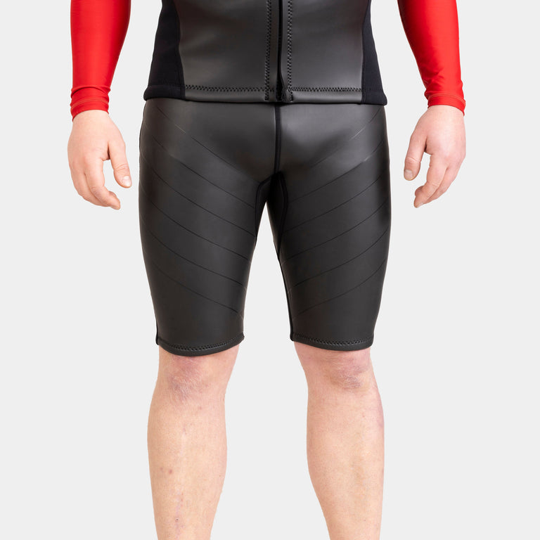alpkit element wetsuit mens shorts in black
