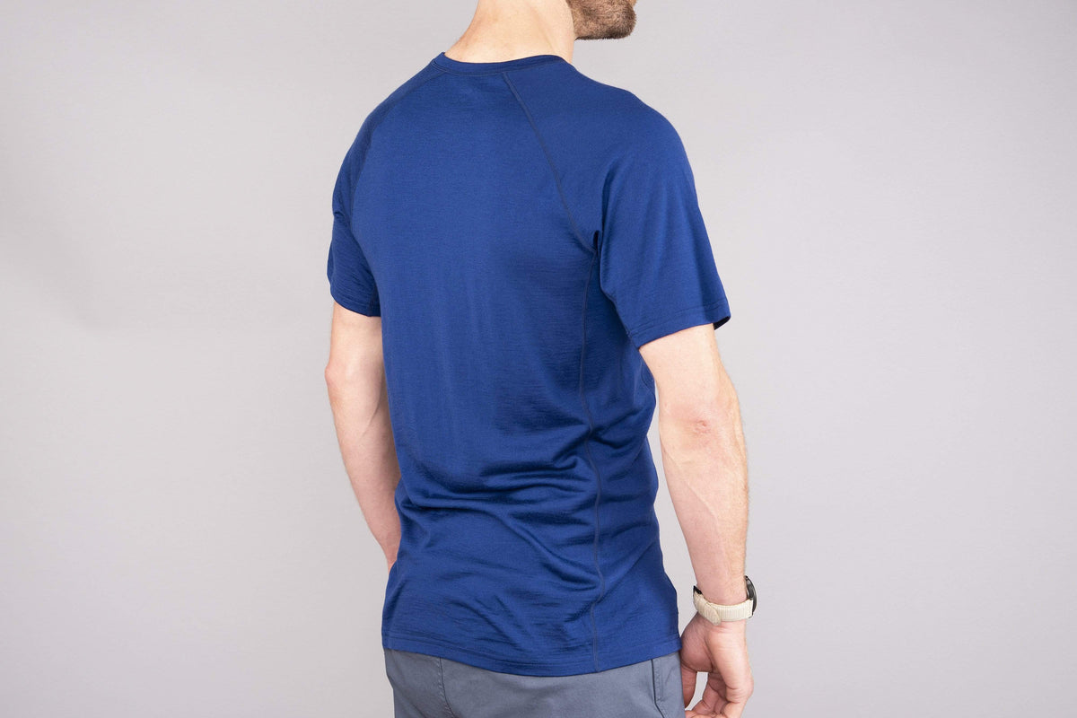 mens alpkit kepler merino short sleeve baselayer rear
