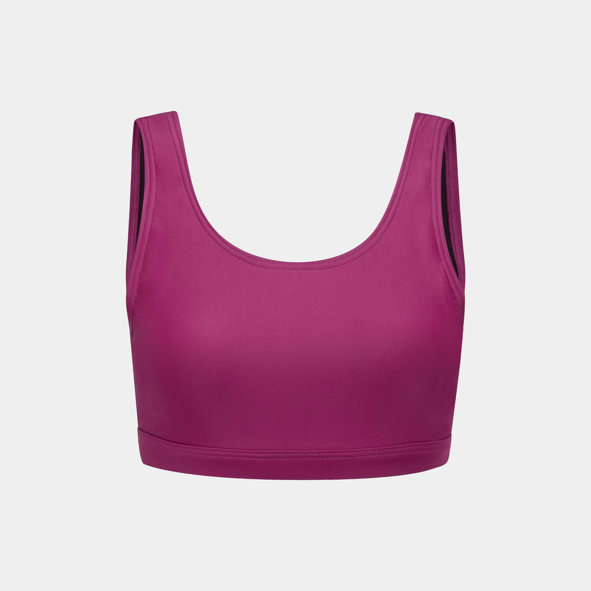alpkit nefyn top wild swimming in vino purple - closed