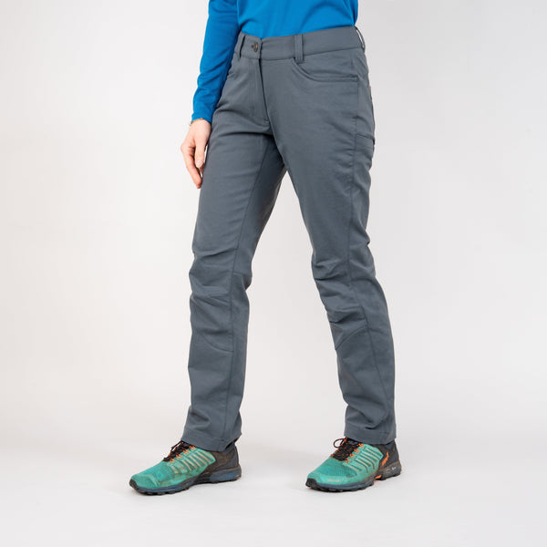 Women's Fjell Stretch Trekking Trousers, Ladies Black Winter Hiking  Trousers