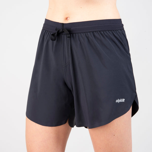 The Breeze Short - Women's Black Running Short – Vitality Athletic