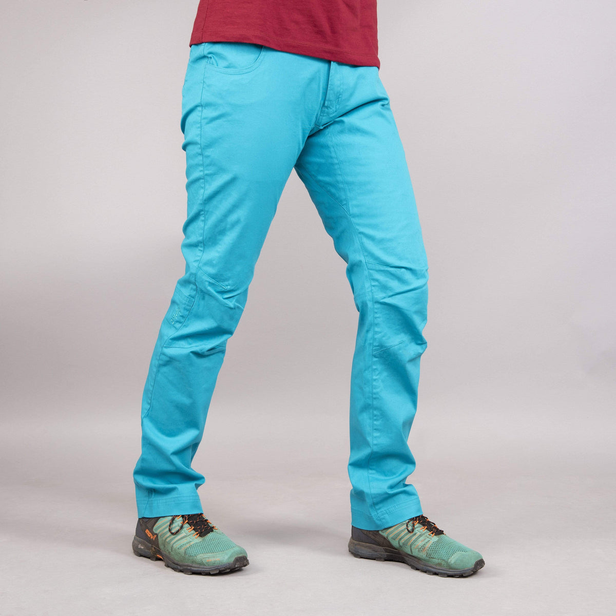 alpkit womens bloc pants in surf - closed