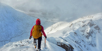 Winter ridge climbing in Glenshiel