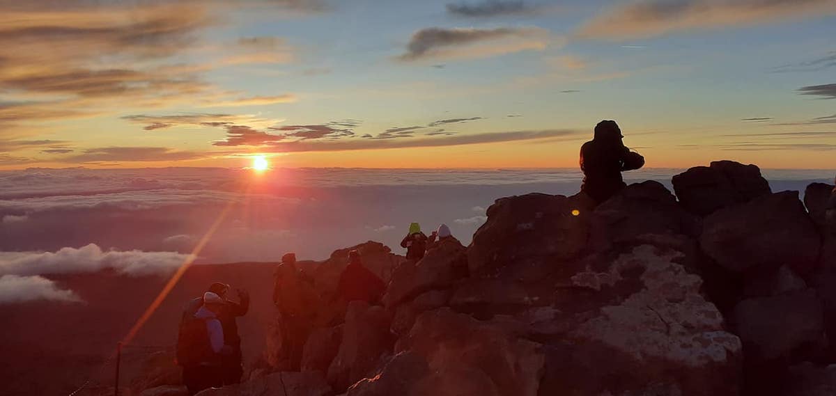 Sunrise on Pico del Teide