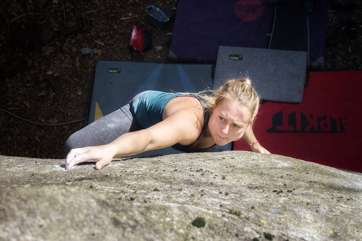 Bouldering in Brione Switzerland