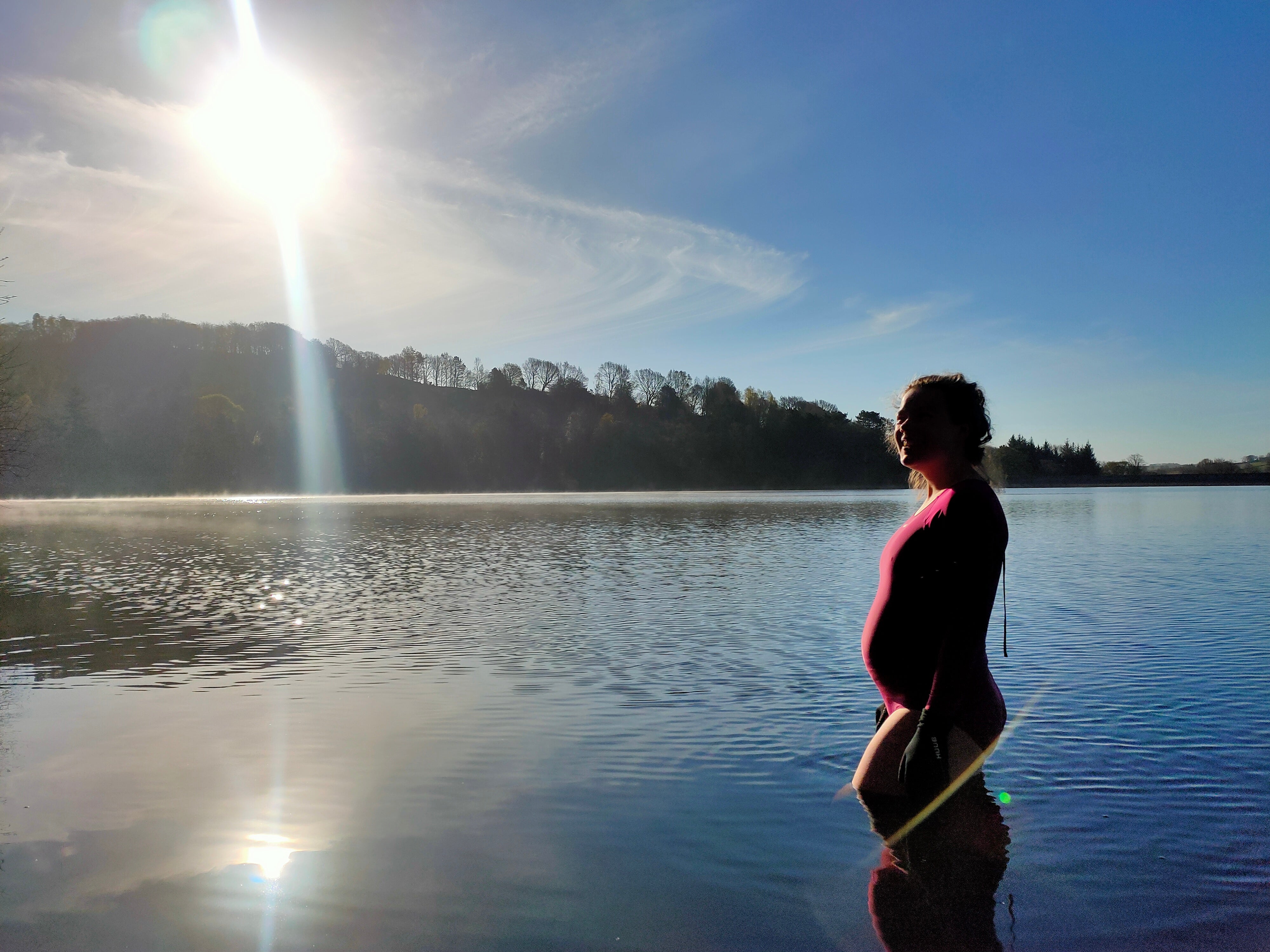 Outdoor Swimming for Two