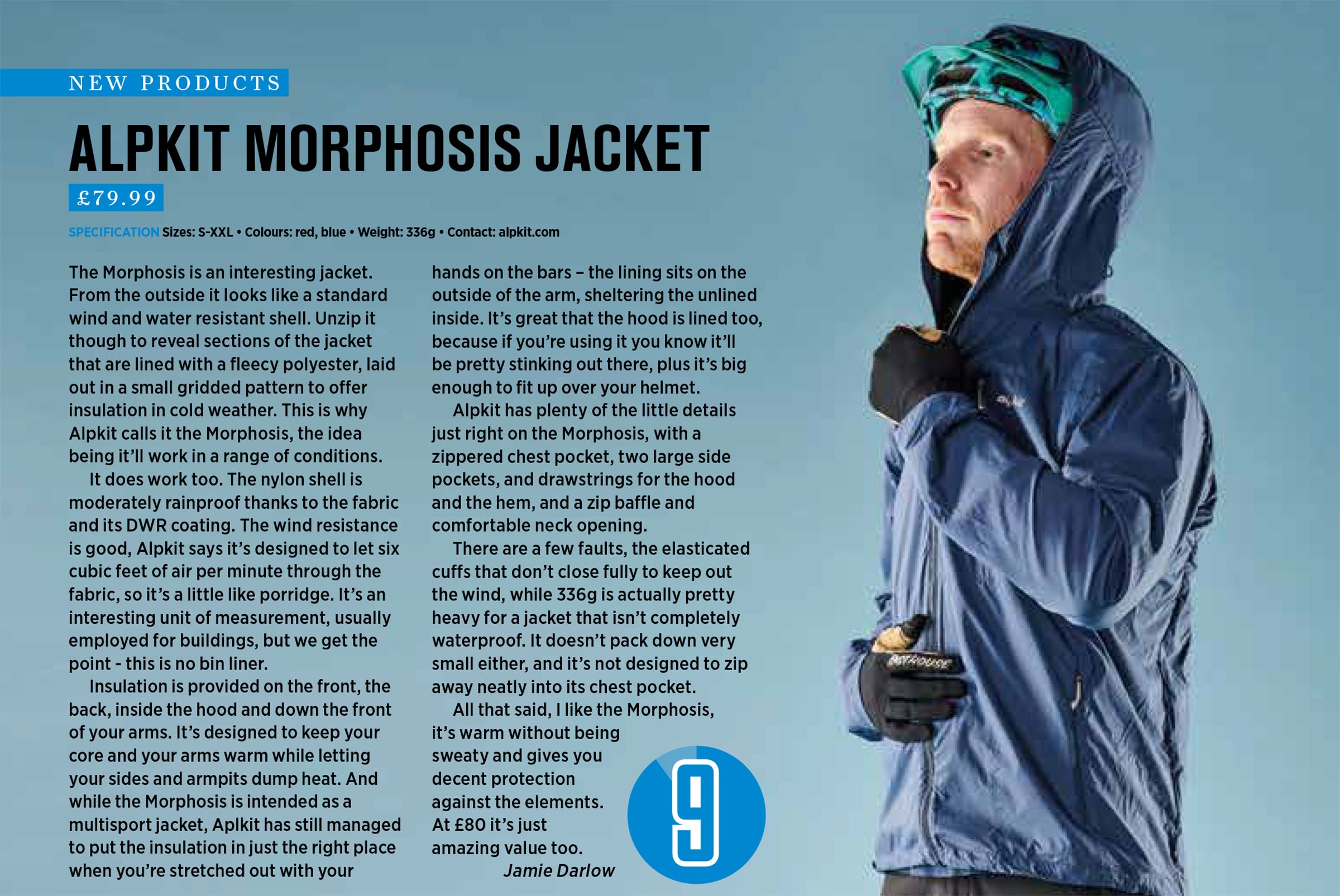 mbr reviews Morphosis Jacket