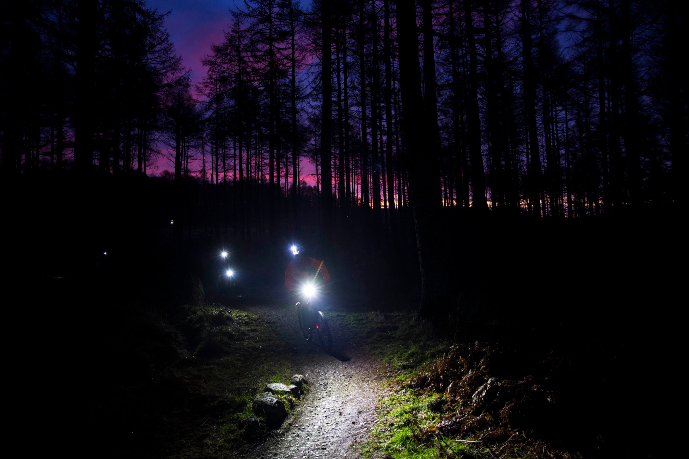 Find out why the latest bike lights will give you the confidence to ride at night