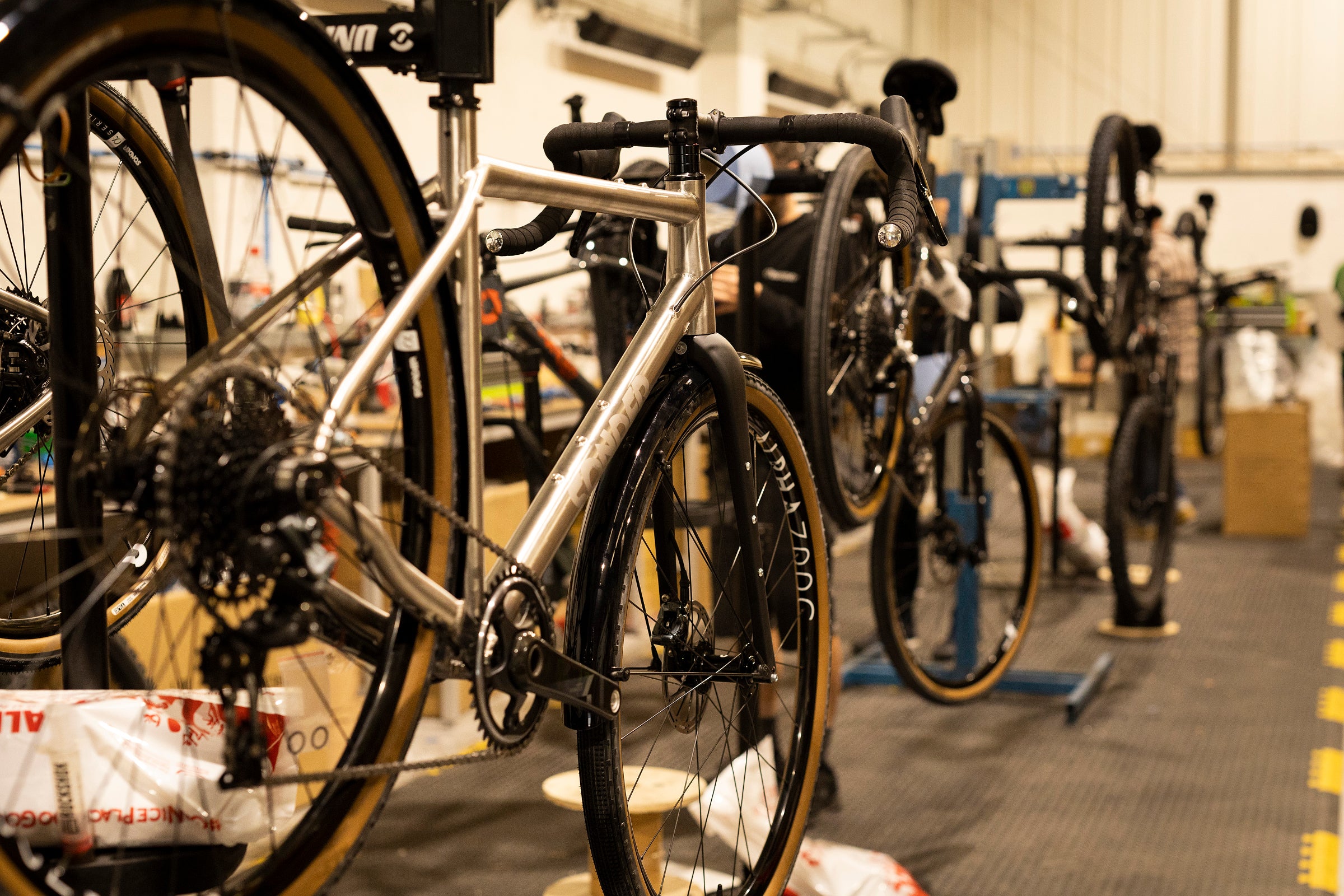 Demo bikes are maintained before and after each ride