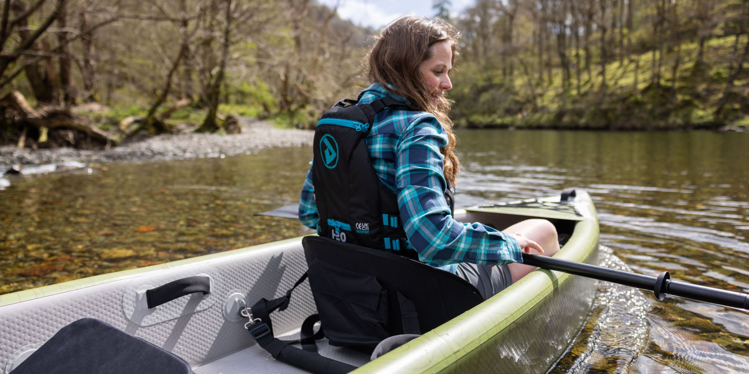 Setting out on a canoe camping trip