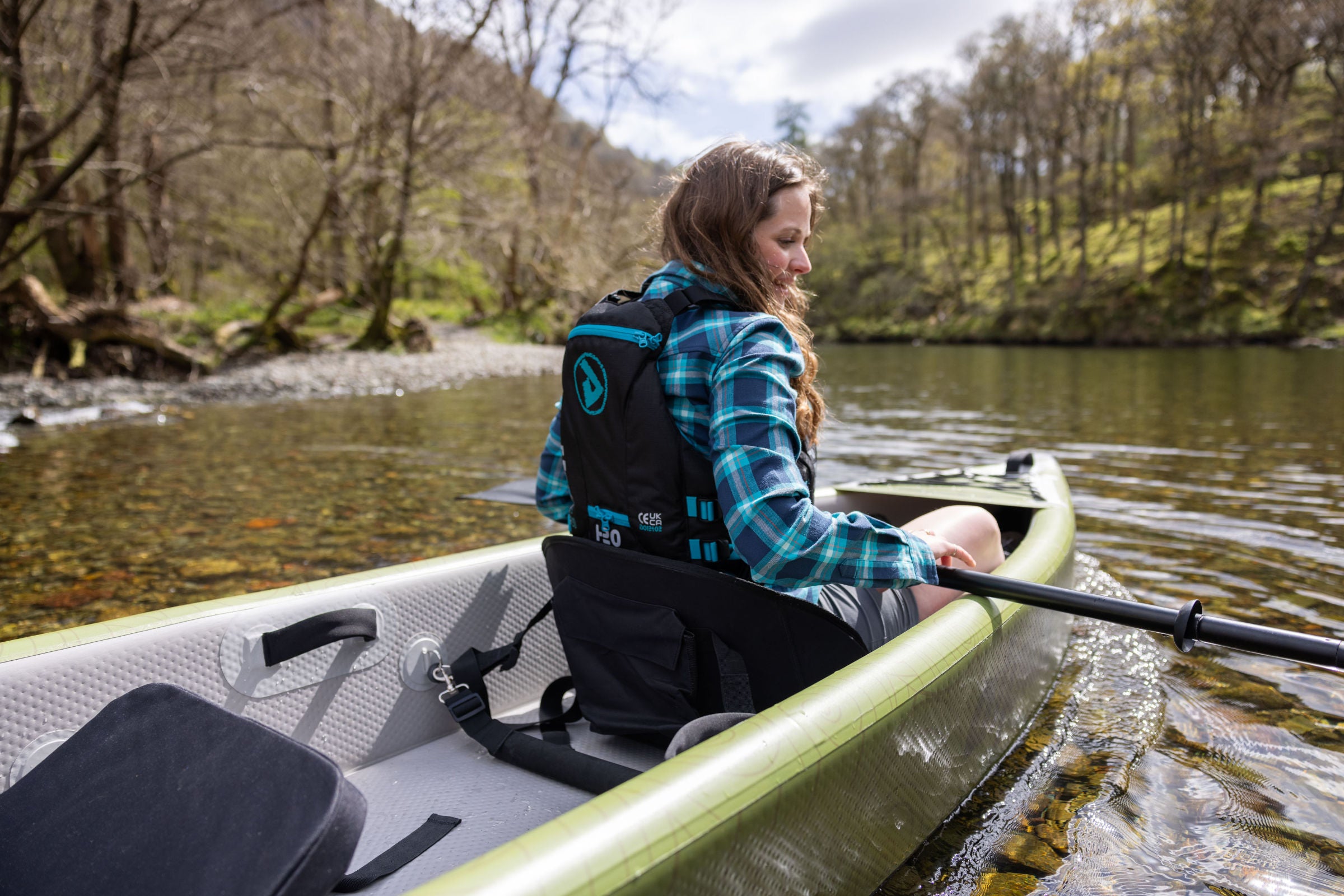 Setting out on a canoe camping trip