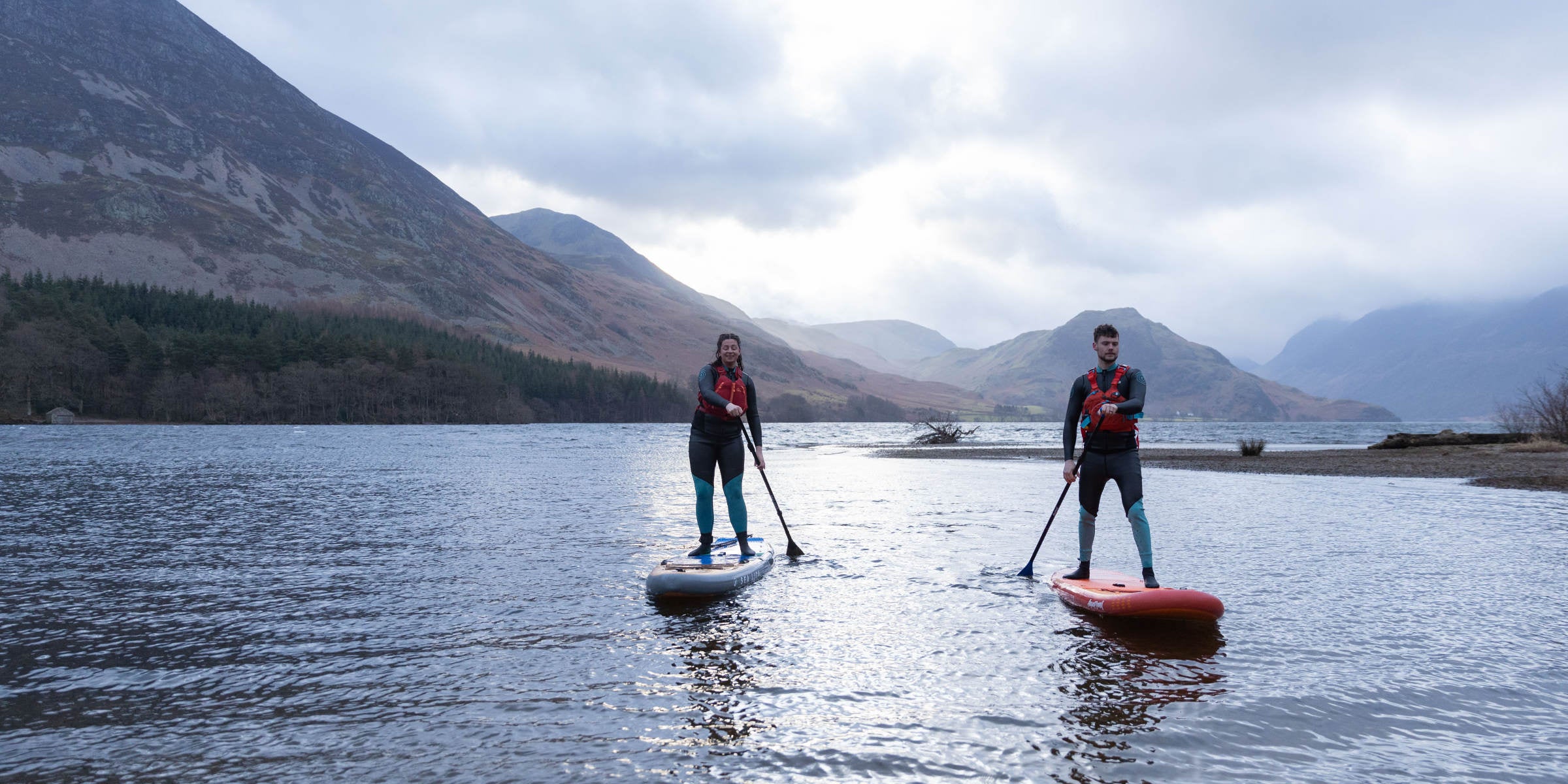 SUPs in the Lake District
