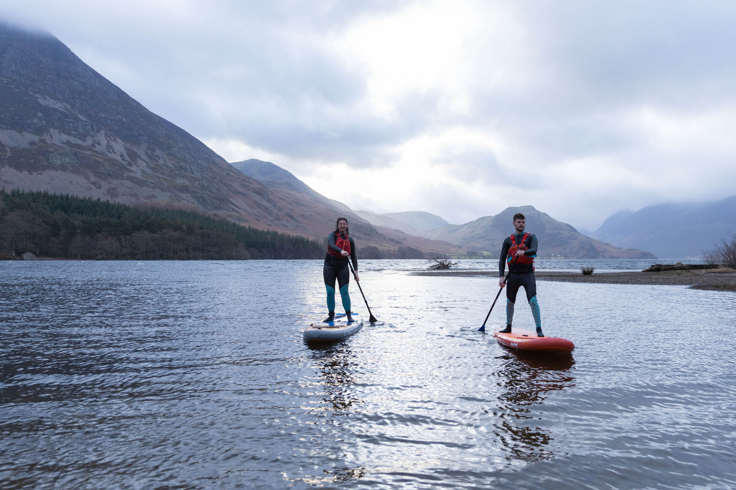 SUPs in the Lake District