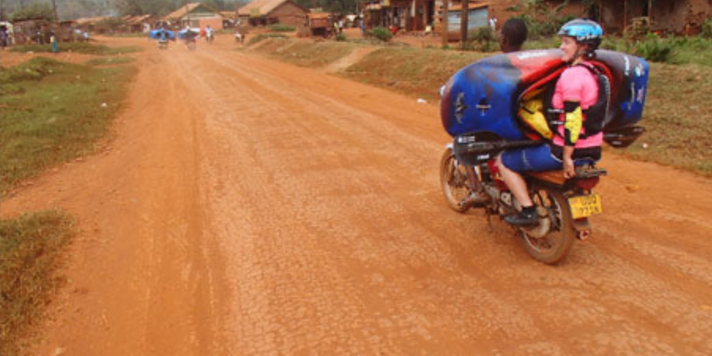 Kayaking in Uganda