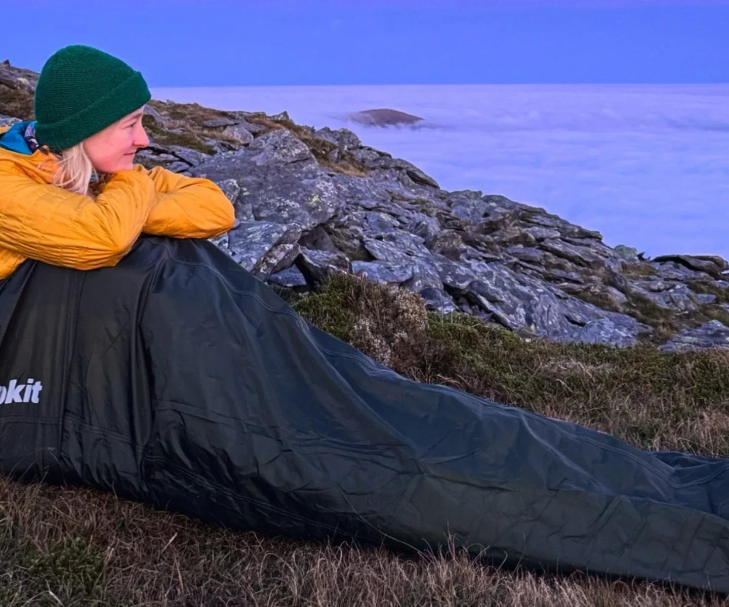 Bivvying above a cloud inversion