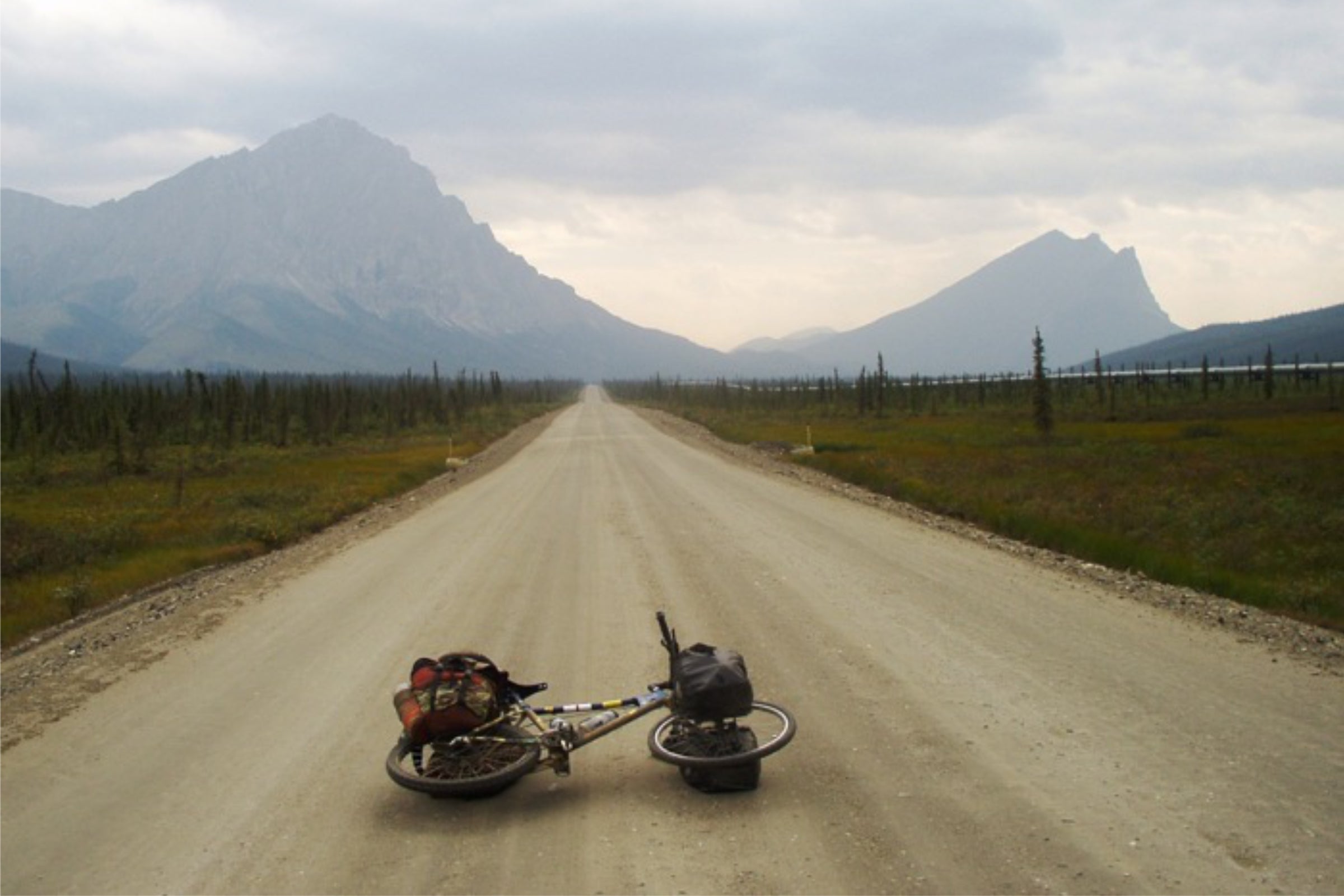 Cycle touring on the Dalton Highway