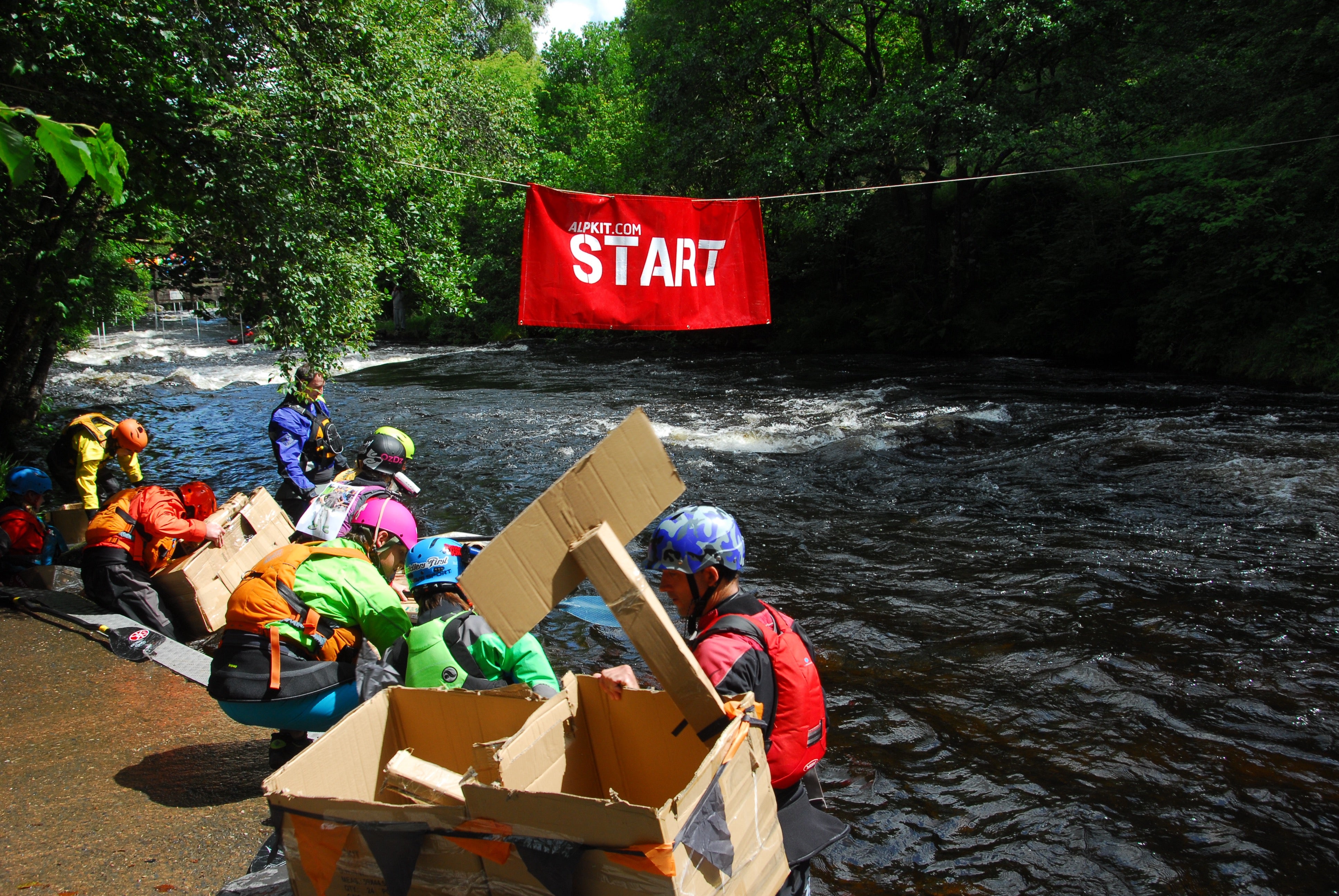 Tryweryn Festival and Cardboard Canoe Race 2015