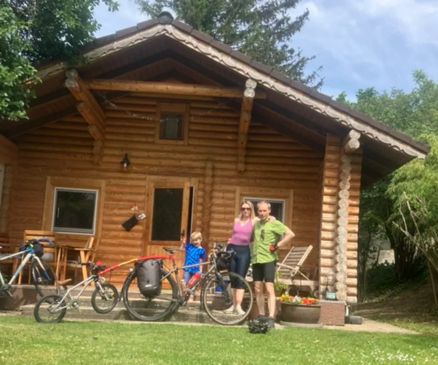 Family bikepacking
