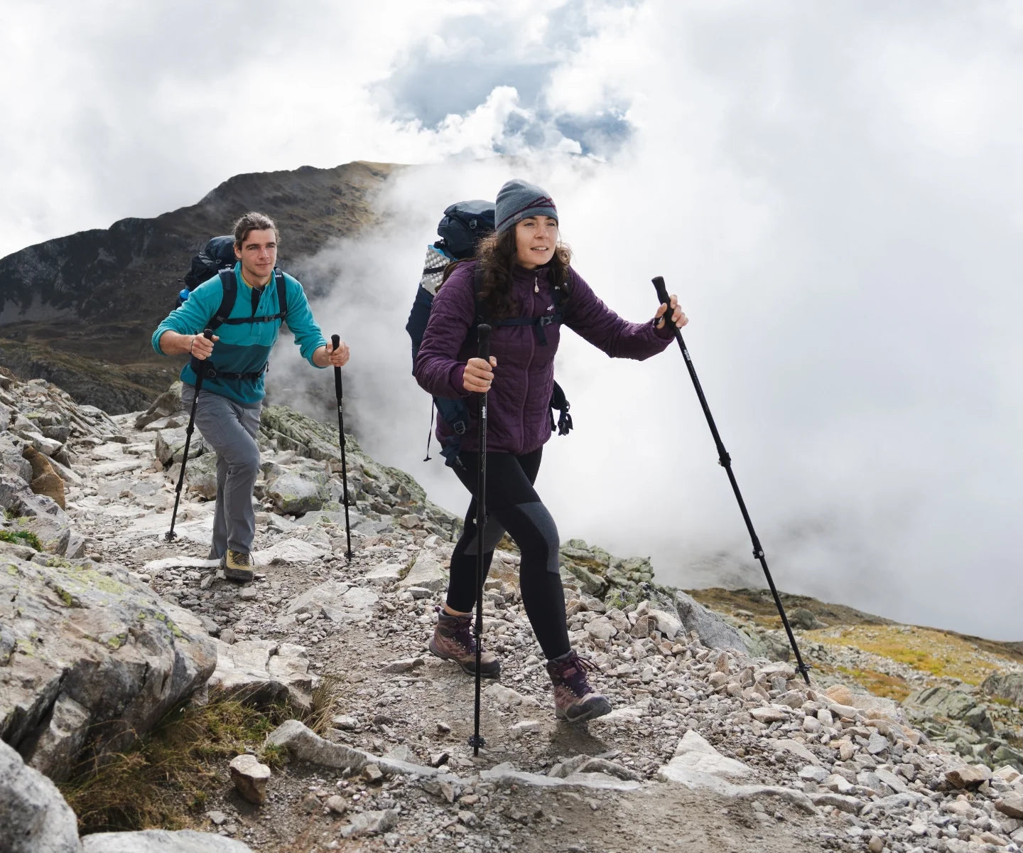 Trekking in the Alps
