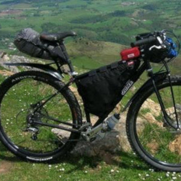 Hike-a-bike means carrying your mountain bike over terrain that cannot be ridden