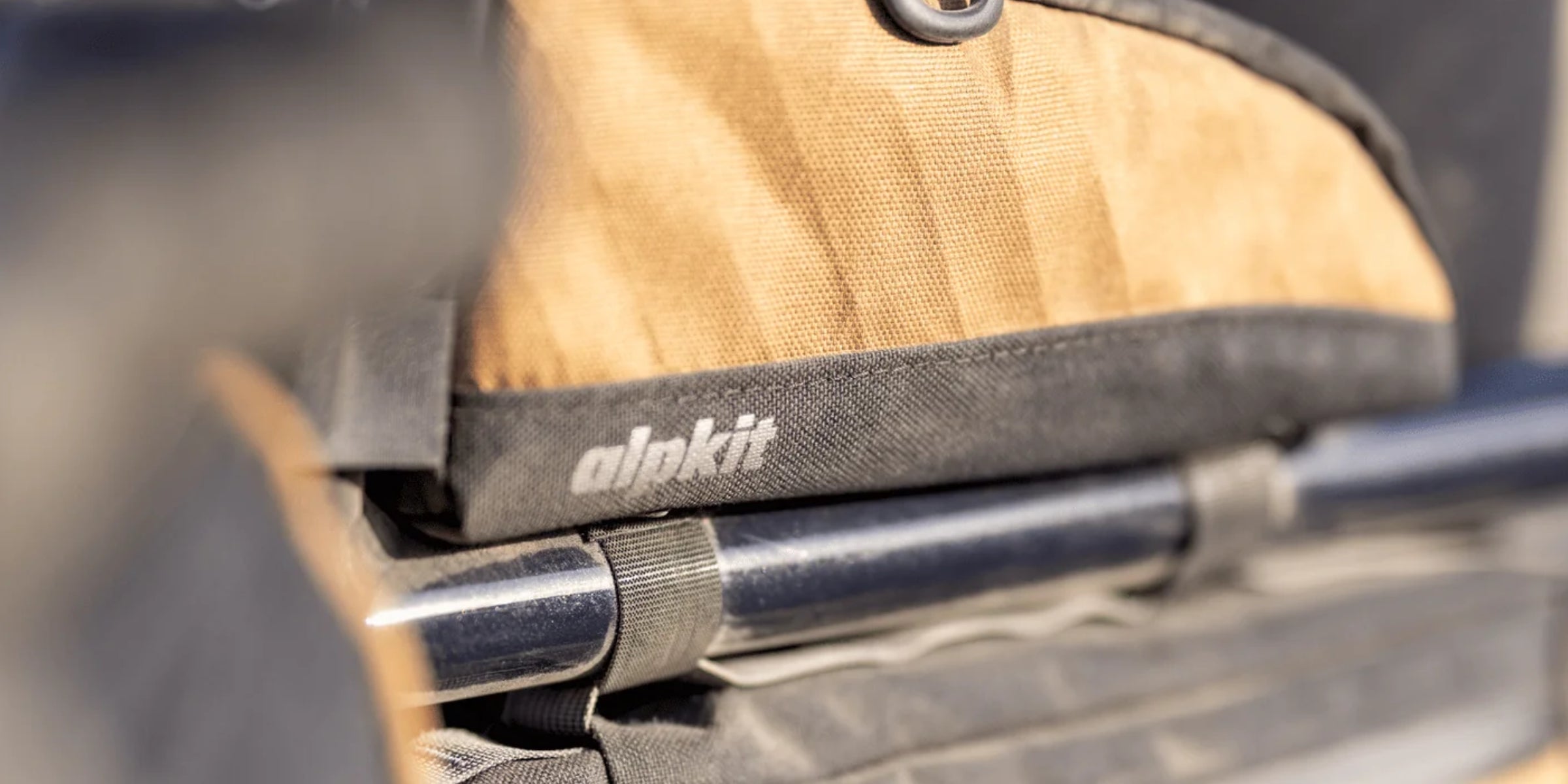 Fuel Pod top tube bag for bikepacking accessories