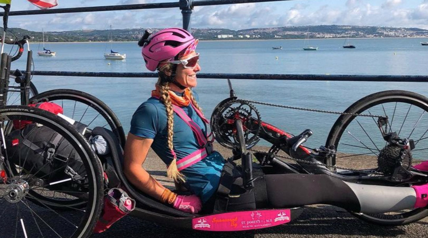 Race around Britain - by handbike