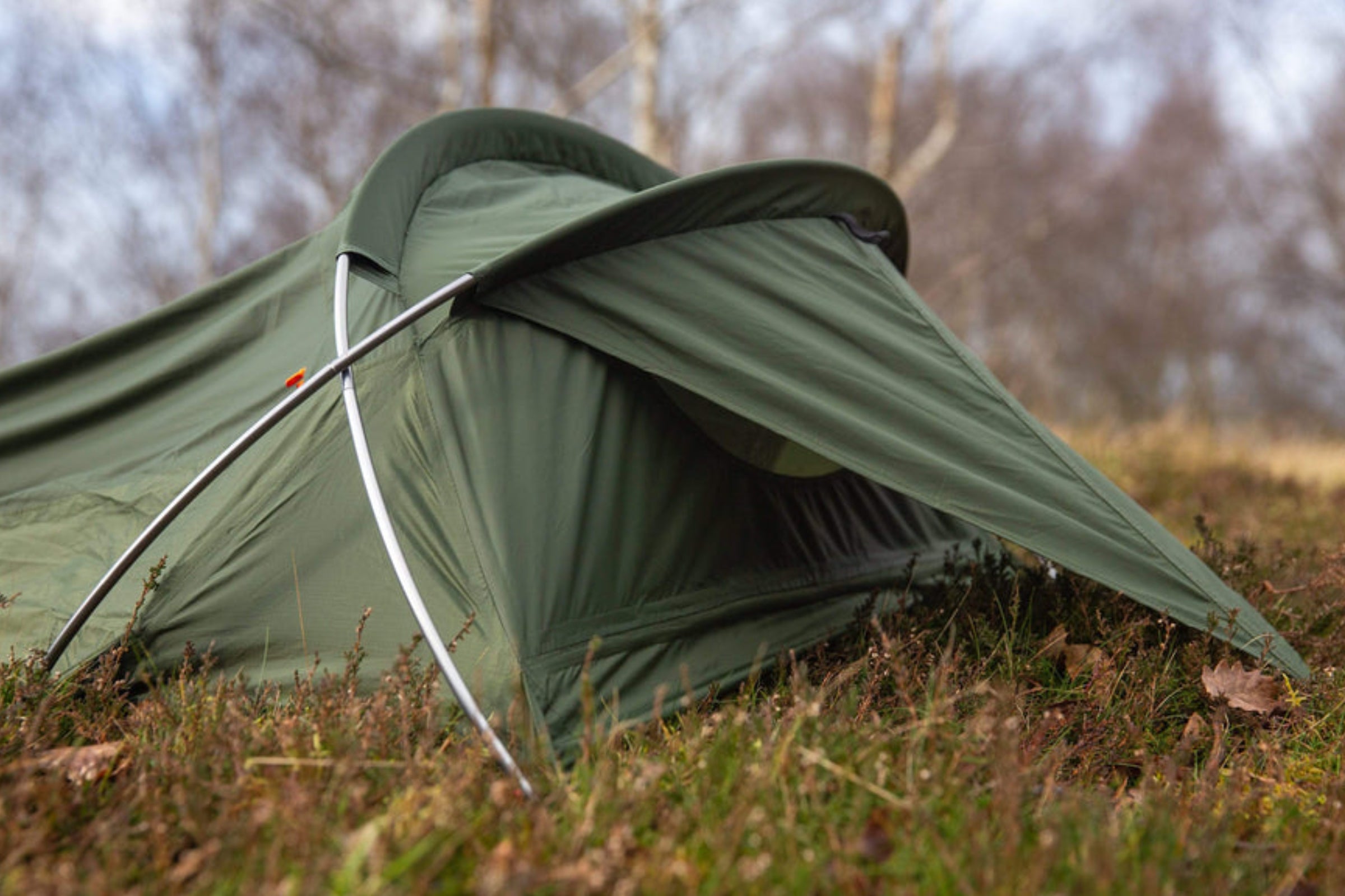 Hooped waterproof bivvy bag