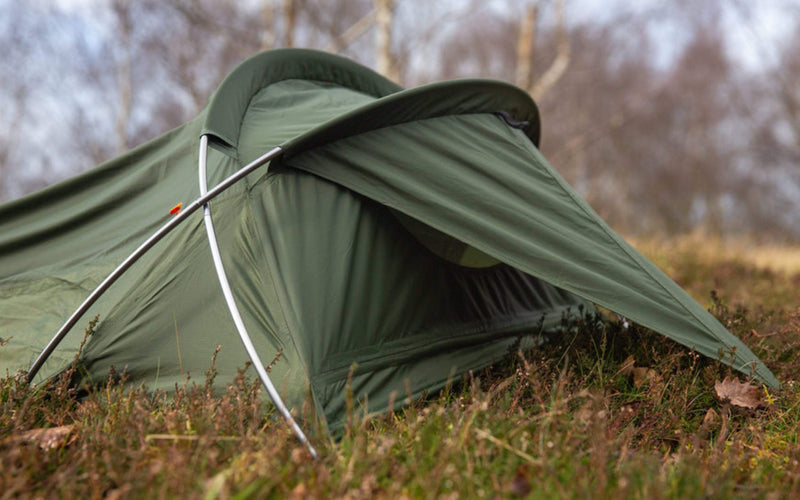 Hooped waterproof bivvy bag