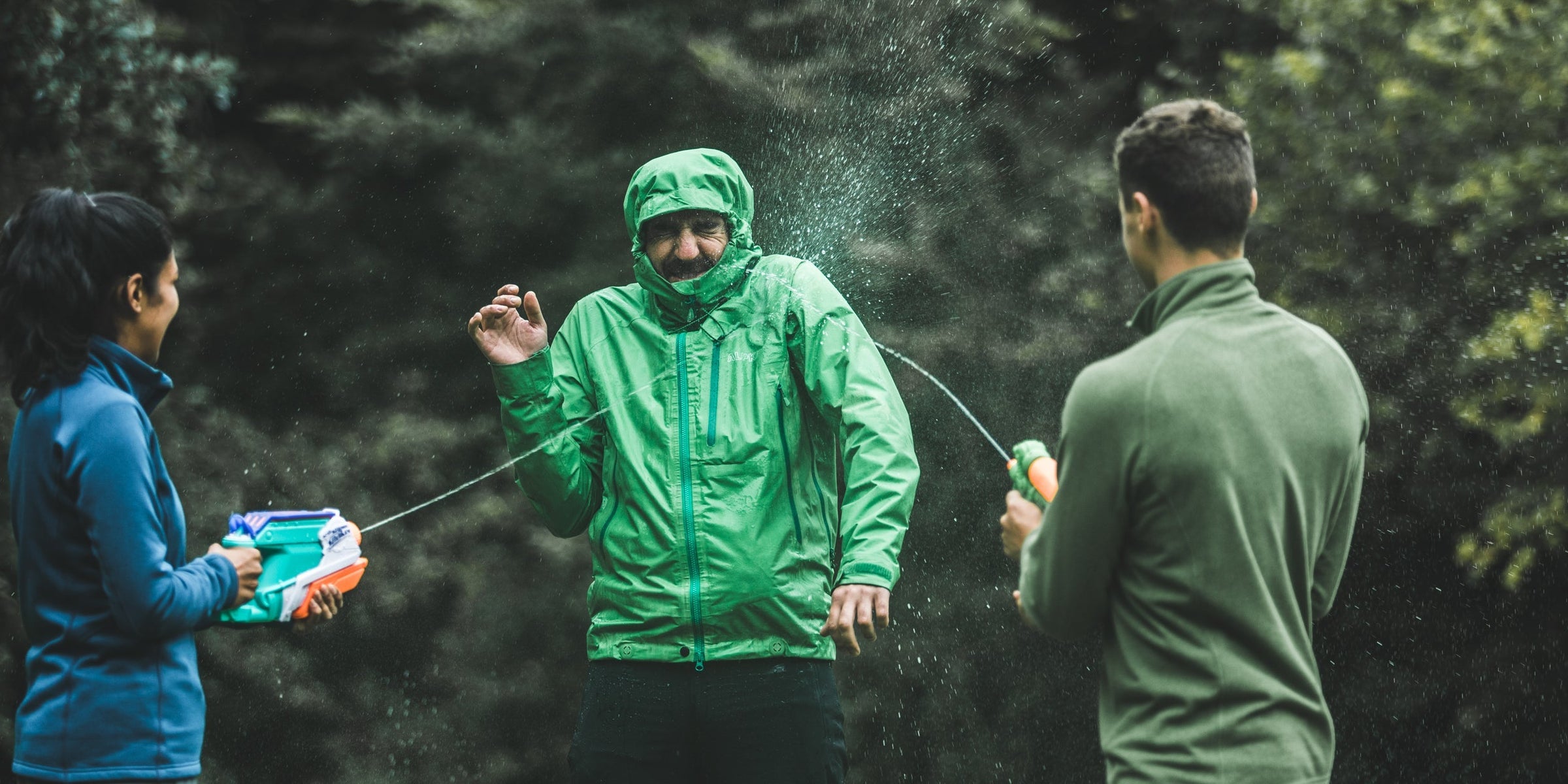 Reproofing a waterproof coat to increase its performance and extend its life