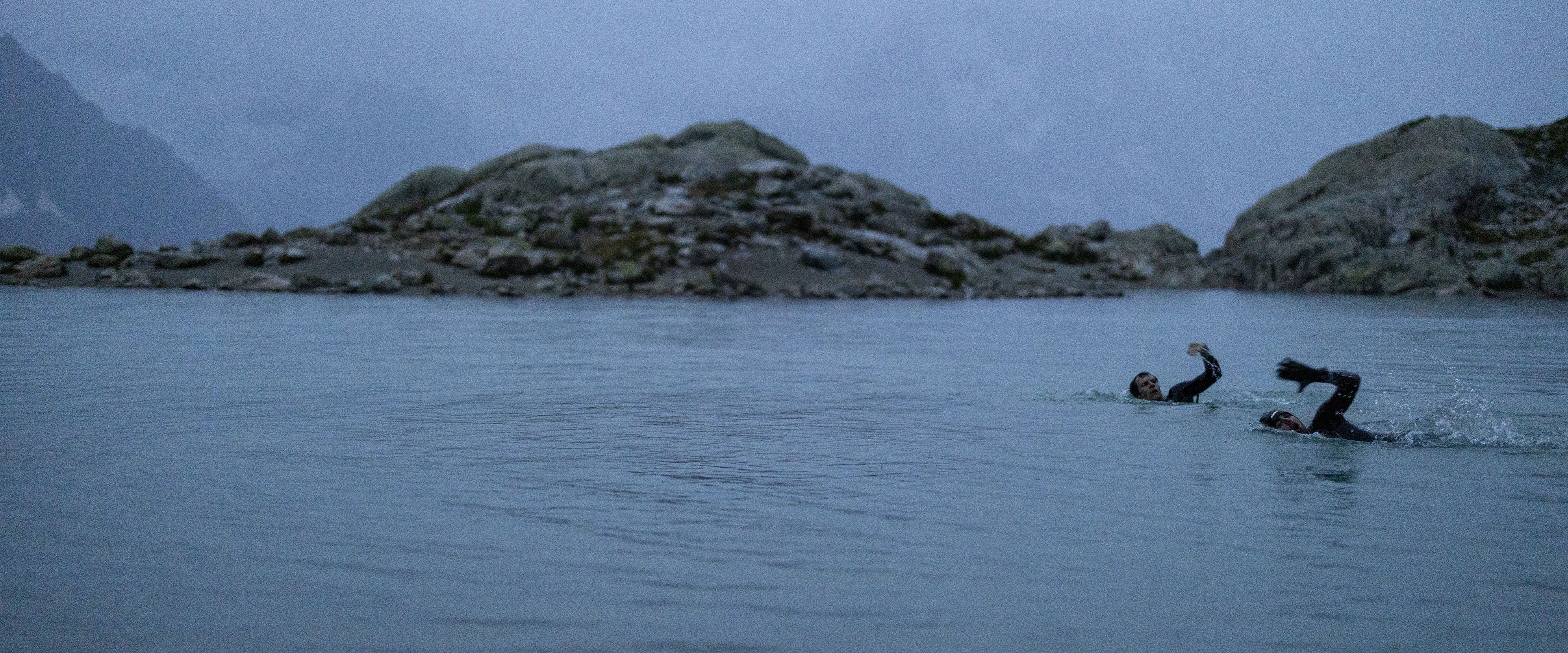 My favourite space is swimming in the sea